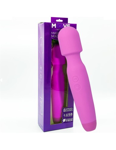 Magic Wand Masajeador Silicona Purpura