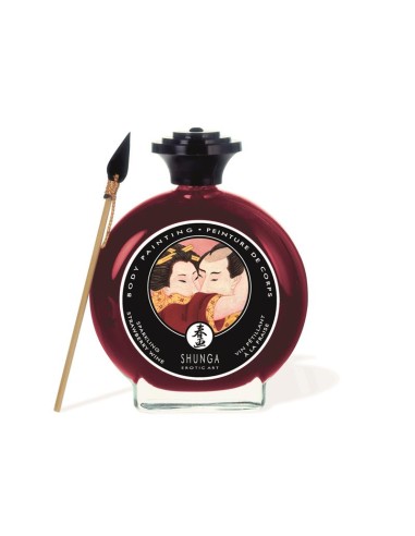 Shunga Pintura Besable Sabor Vino de Fresa