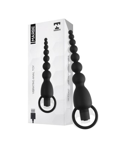 Marbe Cadena Anal con Vibracion USB Silicona