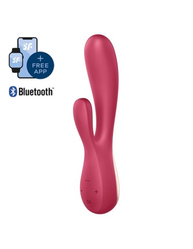 Mono Flex Vibrador con APP Rojo|A Placer