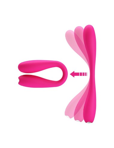 Yedda Vibrador con Esqueleto Punto G Rosa