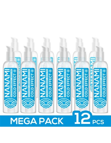 Pack de 12 Lubricante Base Agua Efecto Frio 150 ml