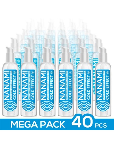 Pack de 40 Lubricante Base de Agua Efecto Frio 150 ml