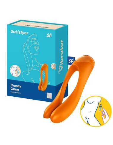 Vibrador Candy Cane Naranja