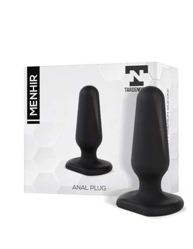 Menhir Plug Anal Silicona Negro|A Placer