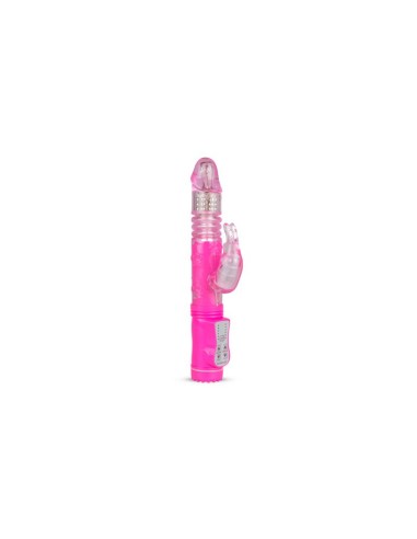 Vibrador Percutador y Bolas Rotadoras Rosa