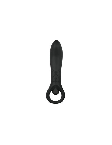 Vibrador Anal Silicona Negro