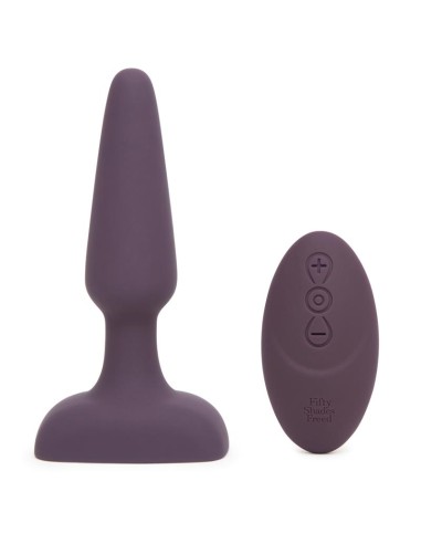 Feel So Alive Plug Anal con Vibrador Control Remoto Recargable USB