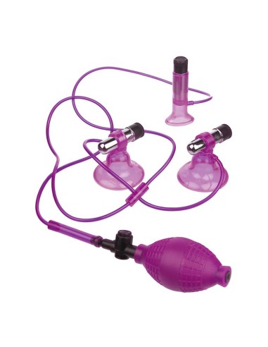 Fetish Fantasy Series Triple Succionador con Vibrador