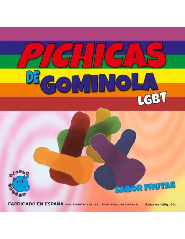 Caja Gominolas Pito Sabor Frutas LGBTQ