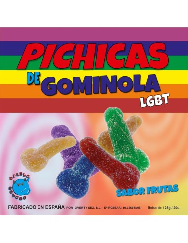 Caja Gominolas Pito Sabor Frutas LGBTQ