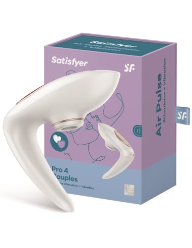 Satisfyer Succionador de Clítoris Pro 4 Couples|A Placer