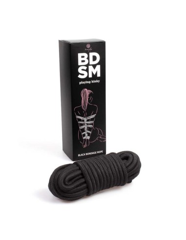 Cuerda para Bondage 10 m Negra