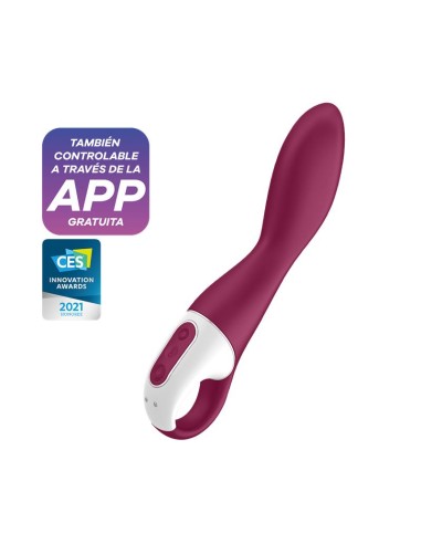 Heated Thrill Vibrador Efecto Calor APP Satisfyer Connect|A Placer