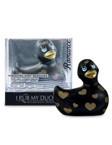Estimulador I Rub My Duckie 2.0 Romance Negro y Dorado|A Placer