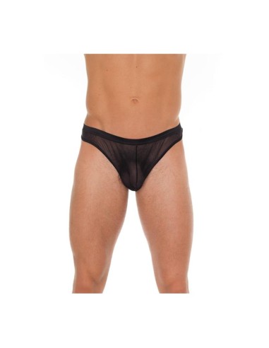 Tanga Rejilla Negro Talla unica