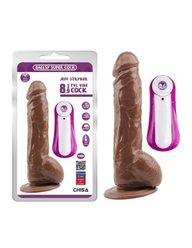 Vibrador Jeff Stryker 89 Marron