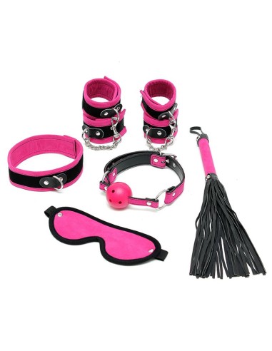 Rimba Bondage Play Set de Bondage 6 Piezas Color Rosa