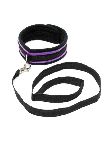 Collar con Correa Ajustable Purpura