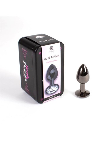 Plug Anal Gunmetal Talla S