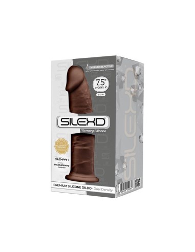 Dildo Dual Density Mod 2 75 Marron