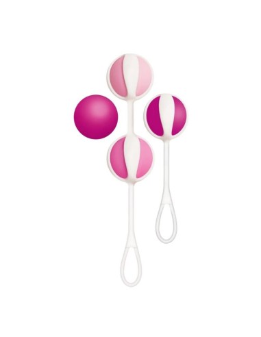 Set 4 Bolas Geisha Balls Mini Raspberry