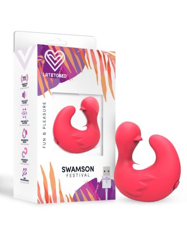 Swamson Dedal Patito Estimulador USB Silcona Rose|A Placer