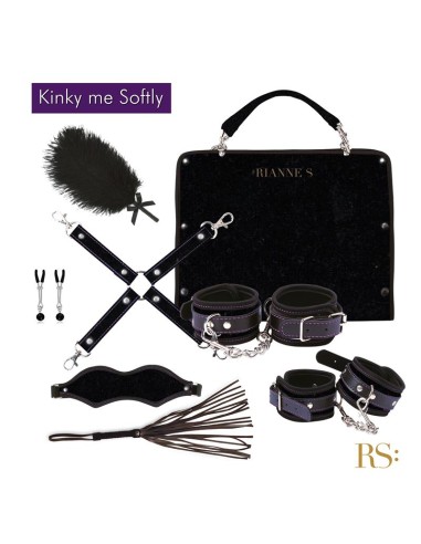 Set BDSM Soiree Kinky Me Softly Negro