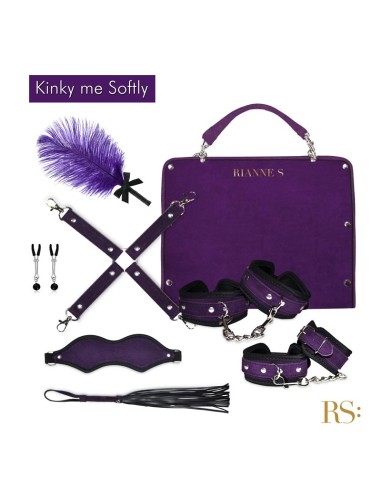 Set BDSM Soiree Kinky Me Softly Purpura|A Placer