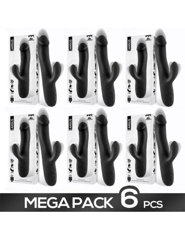 Pack de 6 Angus Vibrador Funcion de Movimiento Thrustinf 2 Motores