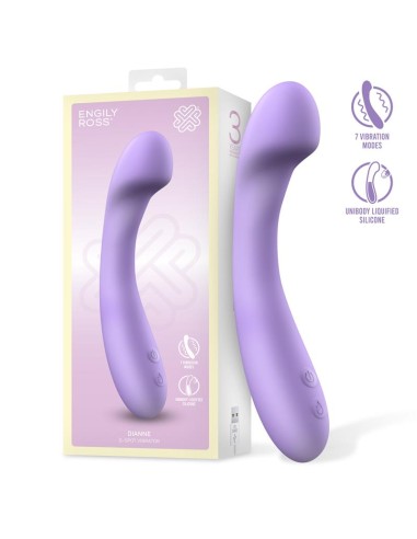 Dianne Vibrador Silicona Liquida Unibody Punto G Flexible USB