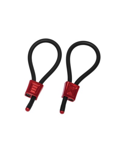 ElectraLoops Prestige Set de 2 Anillos para el Pene Rojo