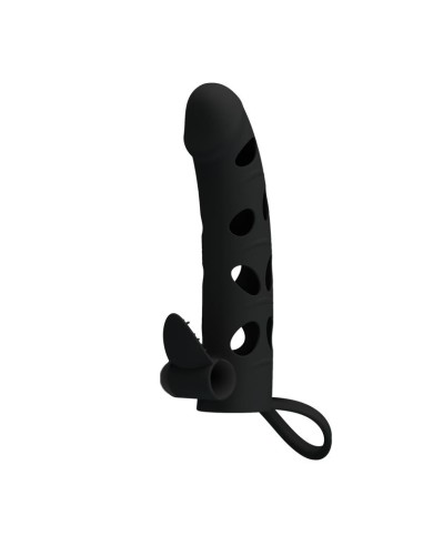 Funda para el Pene con Bala Color Negro|A Placer