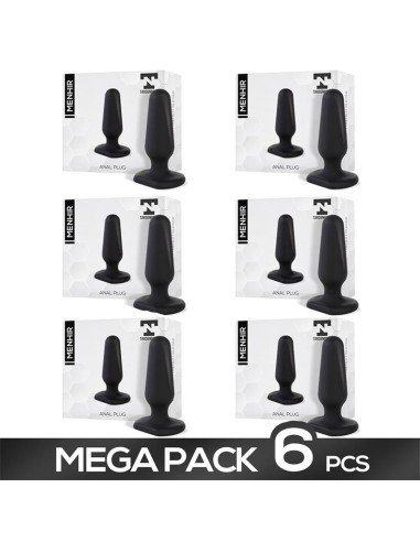 Pack de 6 Menhir Plug Anal|A Placer