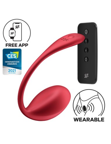 Shiny Petal con APP Satisfyer Connect Rojo